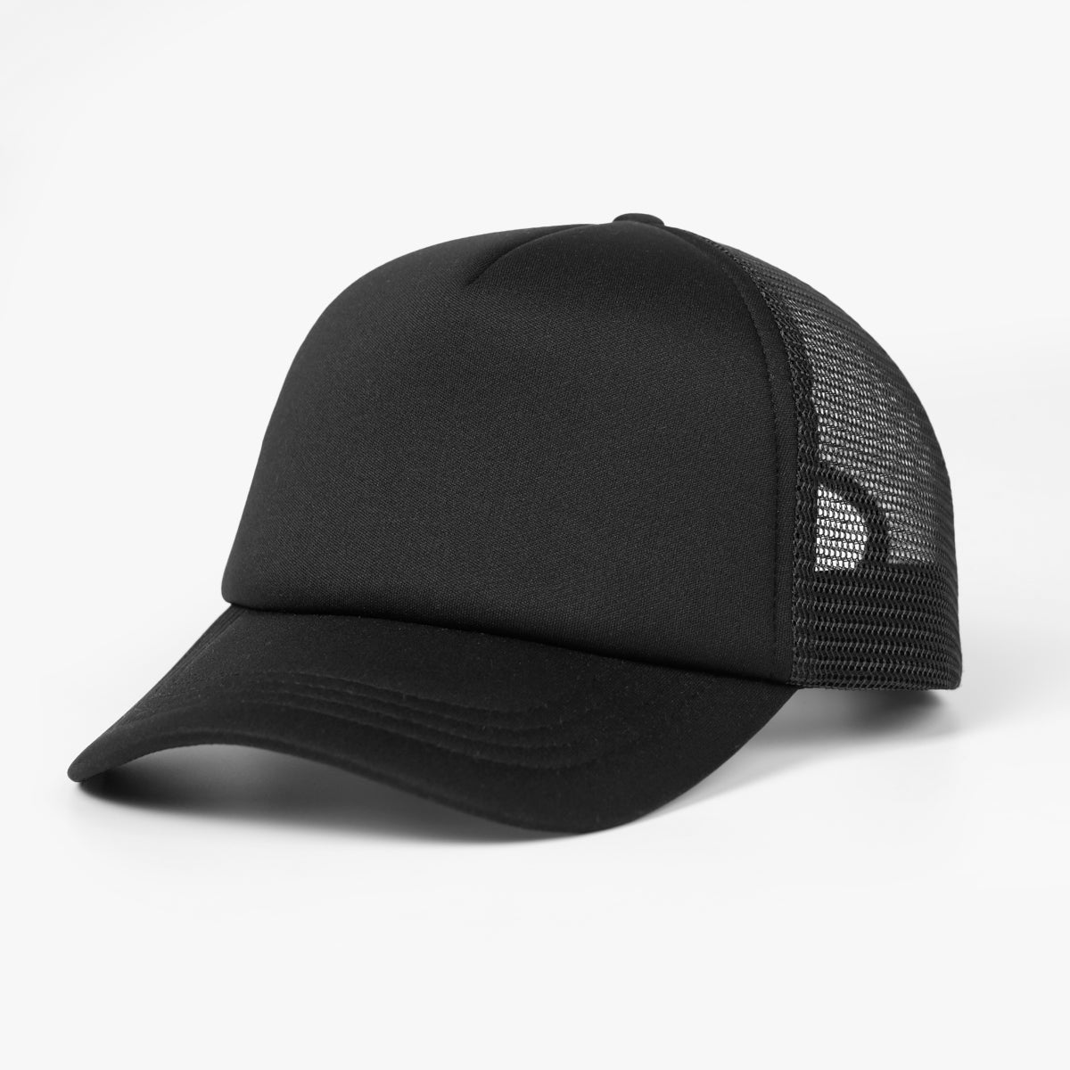 Foam Trucker Hat with Mesh Panels - Elevated AgendaFoam Trucker Hat with Mesh PanelsFoam Trucker Hat with Mesh Panels Royal Blue