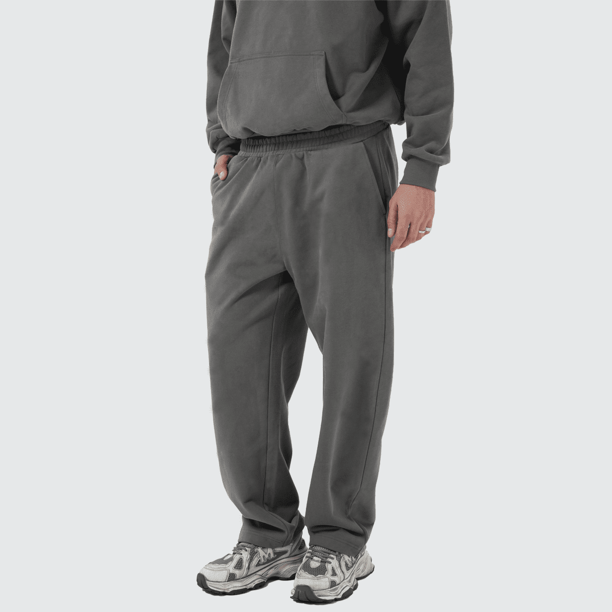 Unisex Worldwide Quality Heavyweight Curved - Leg Sweatpants (460G) - Elevated AgendaUnisex Worldwide Quality Heavyweight Curved - Leg Sweatpants (460G)Unisex Worldwide Quality Heavyweight Curved-Leg Sweatpants (460G) Dark gray XS