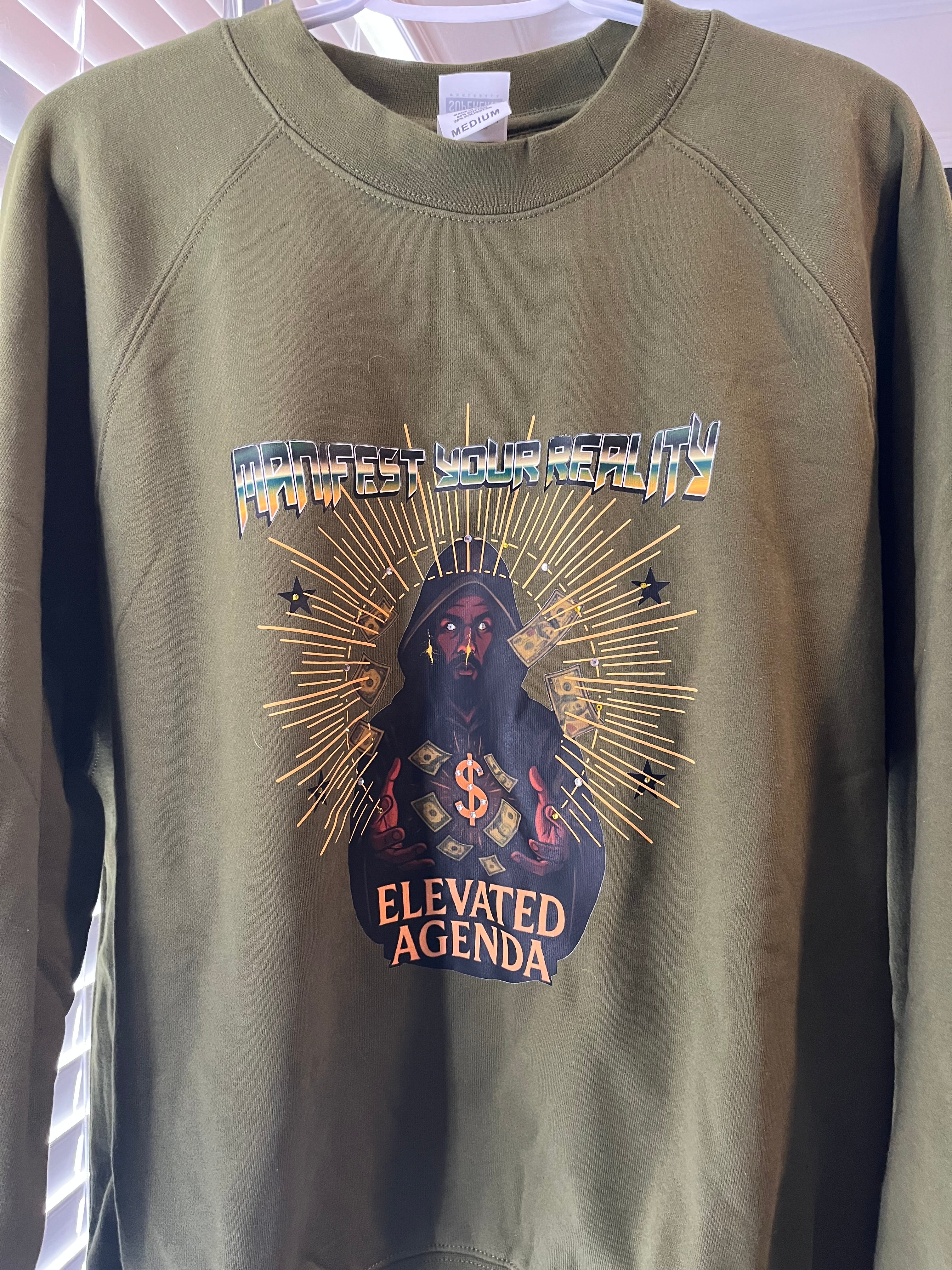 long sleeve ether sweatshirt( IN STORE ONLY)