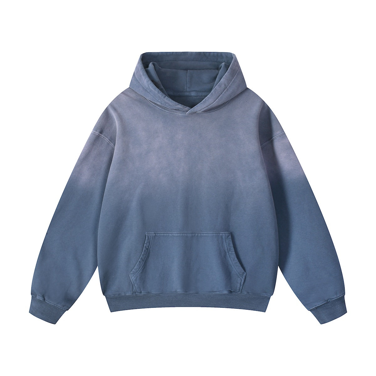 420GSM Unisex Heavyweight Sun Faded Gradient Hoodie