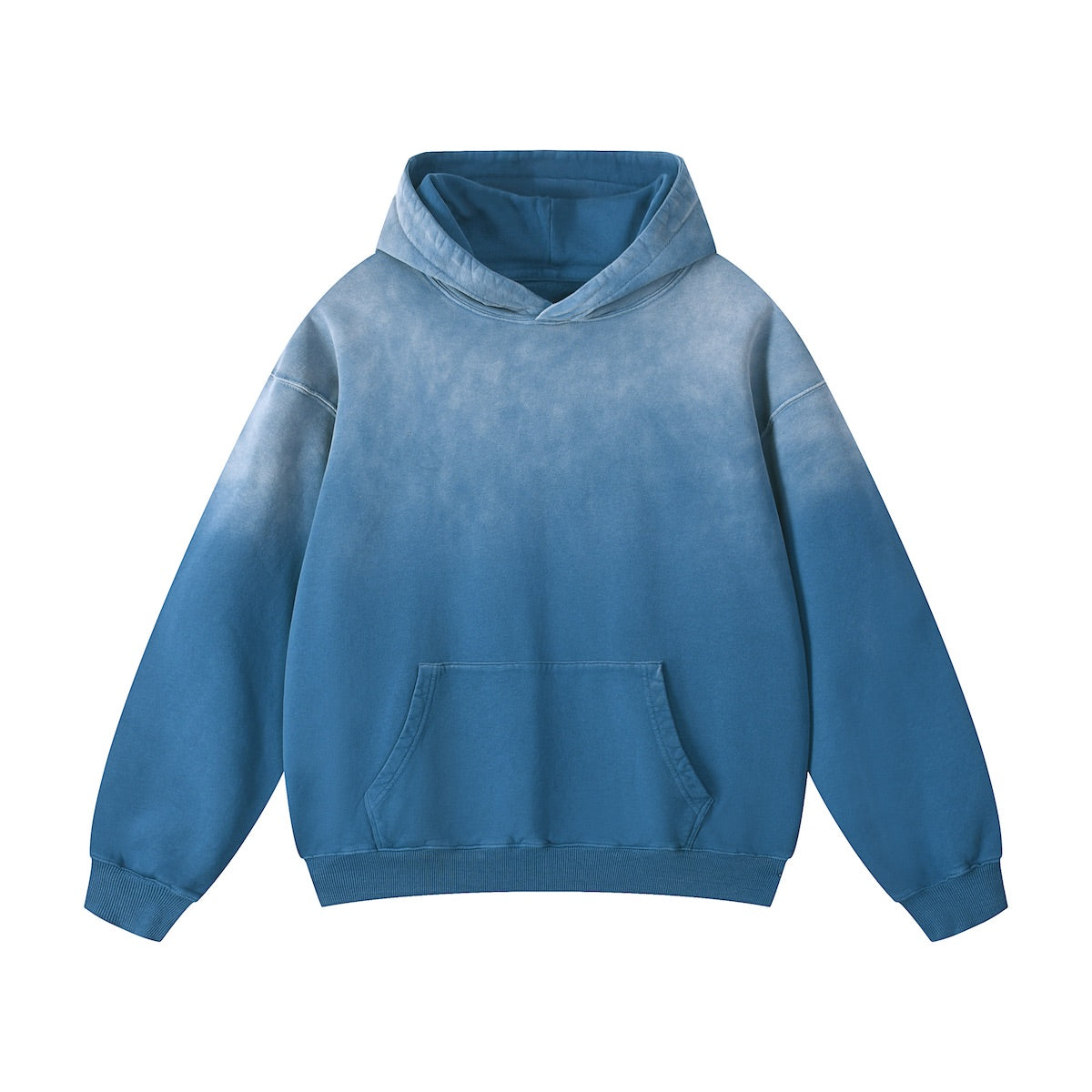 420GSM Unisex Heavyweight Sun Faded Gradient Hoodie