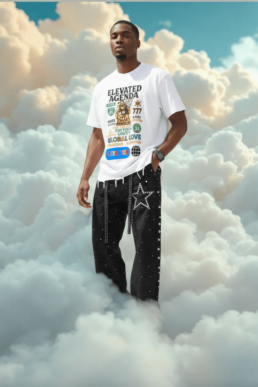 Unisex Boxy T-shirt(280GSM) - Elevated Agenda Unisex Boxy T-shirt(280GSM)280GSM Unisex Boxy T-shirt White S