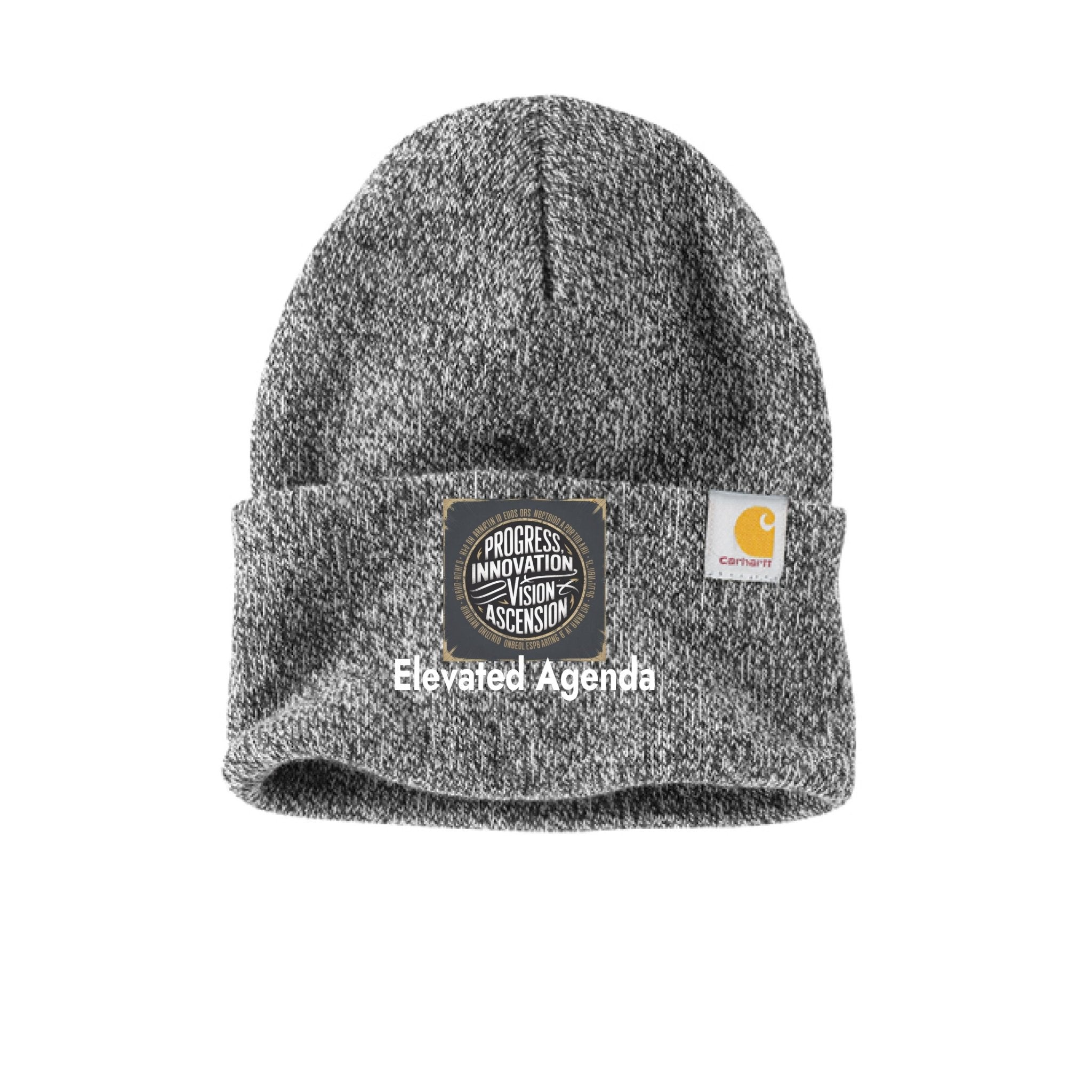 PROTECTED DOME CARHARTT - Elevated Agenda Black/White - FRONT19g649mds9zer5