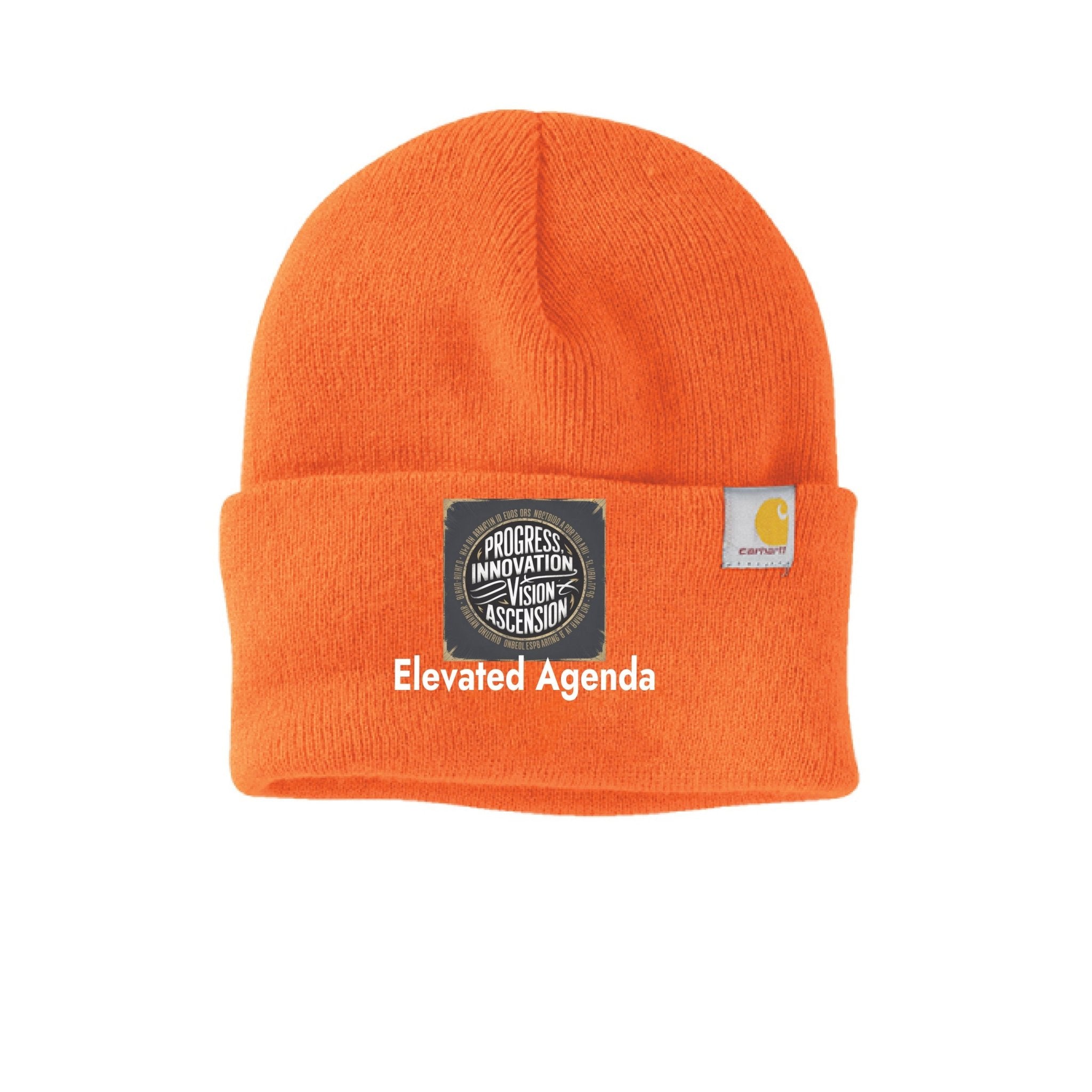 PROTECTED DOME CARHARTT - Elevated Agenda Brite Orange - FRONT19g649mds9zer3