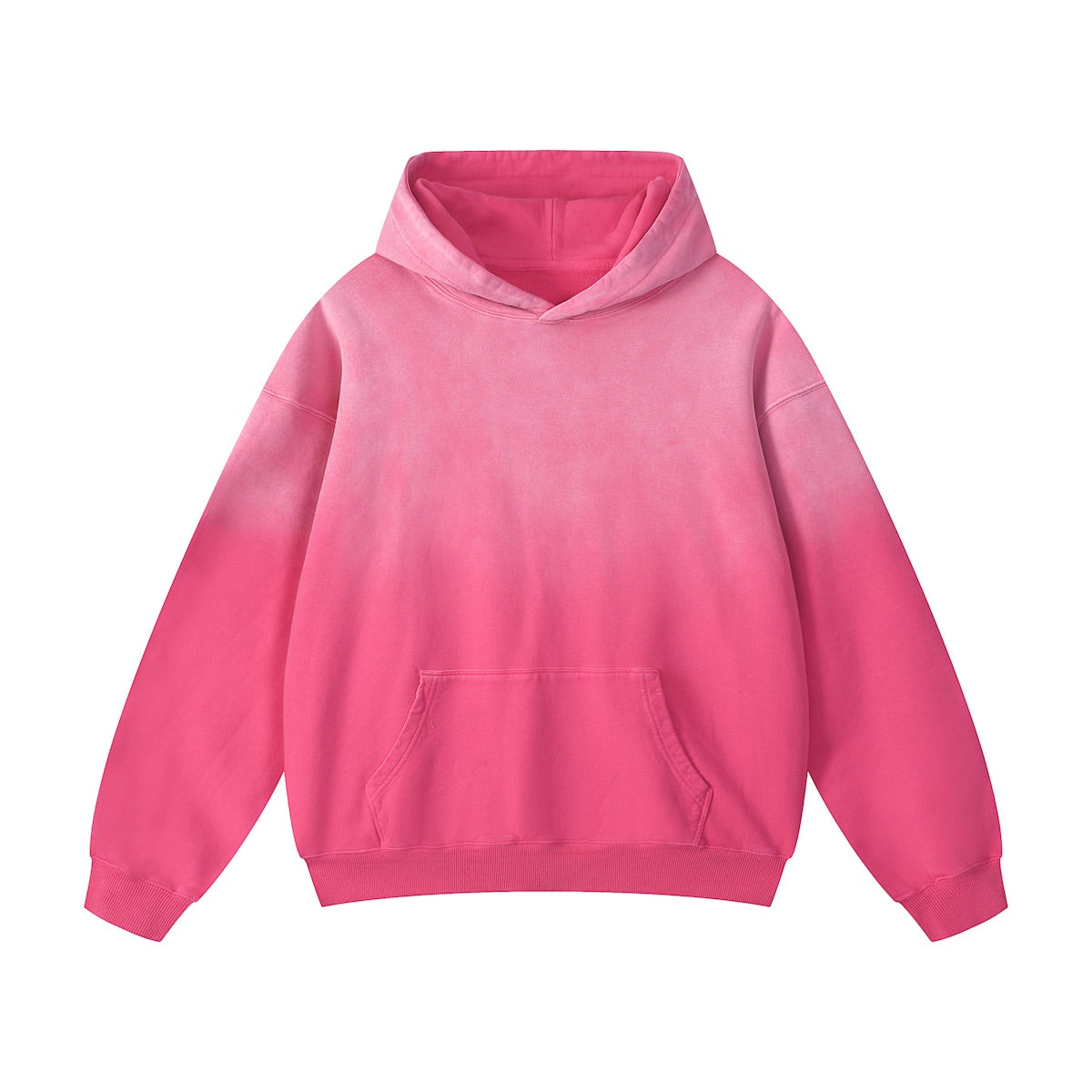 420GSM Unisex Heavyweight Sun Faded Gradient Hoodie